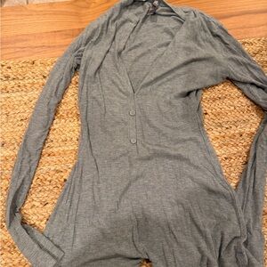 SKIMS Gray Pajama Set